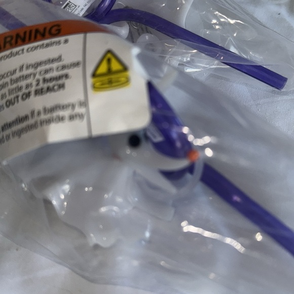 DISNEY  THE NIGHTMARE BEFORE CHRISTMAS ZERO LIGHT UP STRAW - Picture 5 of 6